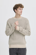 CFFENIX two toned ribbed knit