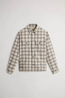 Wool Chek Alaskan shirt jakket