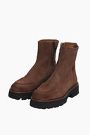 HARLOW SUEDE TAUPE BOOTS