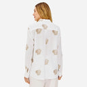 CHARLI SHIRT TAUPE SEASHELLS