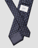 FLORAL MEDALLION WOVEN SILK TIE