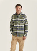 Big check Flannel shirt classic fit