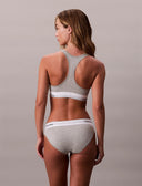 UNLINED BRALETTE GRÅ