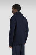 Wool cashmere peacoat with shark tag