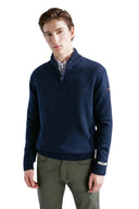 Re-Wool half zip sweater