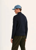 MERINO CABEL ZIP CARDIGAN