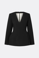 NINNI CUT OUT SHOULDER HOURGLASS TOP