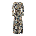 FAYE MAXI DRESS 3/4 SLEEVE MAXI FLORAL