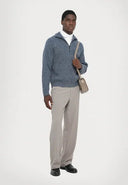 Victor zip wool sweater