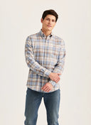 HAPPY FLANNEL CHECK CLASSIC FIT