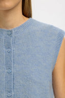 SLFLULU SL BUTTON O-NECK VEST