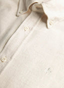 FLANNEL HERRINGBONE SHIRT-SLIM