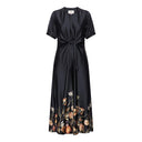 FAYE MAXI DRESS BLACK BLOSSOM
