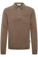 CFFELIPO LAMBSWOOL POLO KNIT