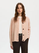 SLFLULU LS KNIT SHORT CARDIGAN