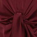 BLAIR BLOUSE SEMI RICH MERLOT