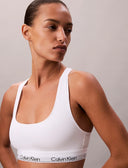 UNLINED BRALETTE HVIT