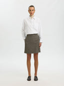 SLWREEDA WOOL BLEND SKIRT