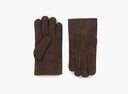 CHRISTOPHER SUEDE SHEARLING GLOVS