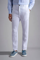 Linen chino trousers