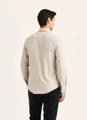 FLANNEL CHECK SHIRT-SLIM