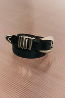 Azelia buckle leather belt