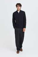 CFKARL halfzip lambswool knit