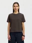 SLFESSENTIAL SS BOXY TEE