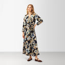FAYE MAXI DRESS 3/4 SLEEVE MAXI FLORAL