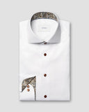 PAISLEY EFFECT SIGNATURE TWILL SHIRT SLIM