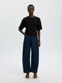 SLFJANE LINEN KNIT O-NECK