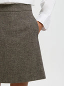 SLWREEDA WOOL BLEND SKIRT