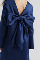 Elna Bow Detailed mini dress