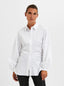 SLFSILVIE LS RUCHED SHIRT