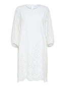 SLFRAMONE 3/4 SHORT BRODERI DRESS