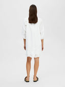 SLFRAMONE 3/4 SHORT BRODERI DRESS