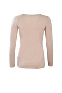 OROBLU PERFECT LINE T-SHIRT L/SL MRL-Oroblu-2104,5681610003-Product.Number,6712996-ProductId,Beige,Dame,Oroblu,Undertøy