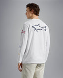 ORGANIC COTTON T-SHIRT WITH SHARK