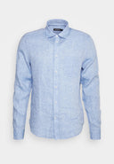 LINEN MELANGE LS SLIM SHIRT