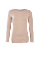 OROBLU PERFECT LINE T-SHIRT L/SL MRL-Oroblu-2104,5681610003-Product.Number,6712996-ProductId,Beige,Dame,Oroblu,Undertøy