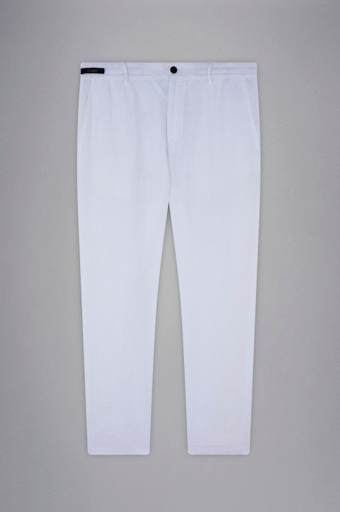 Linen chino trousers