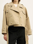 Bobby canvas trench jacket