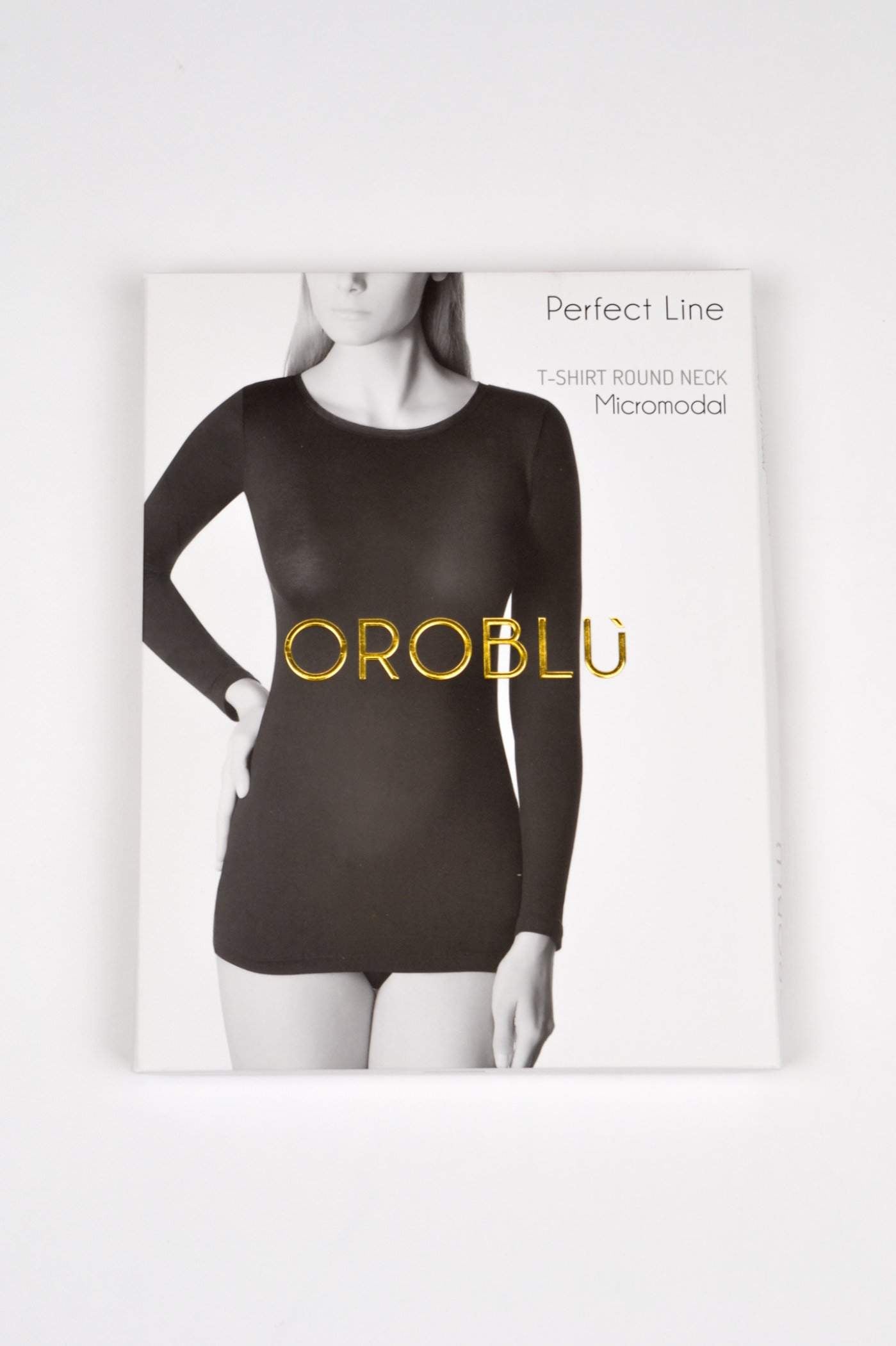 OROBLU PERFECT LINE T-SHIRT L/SL MRL-Oroblu-2104,5681610003-Product.Number,6712996-ProductId,Beige,Dame,Oroblu,Undertøy