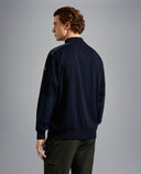 Wool full zip sweater