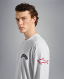 ORGANIC COTTON T-SHIRT WITH SHARK